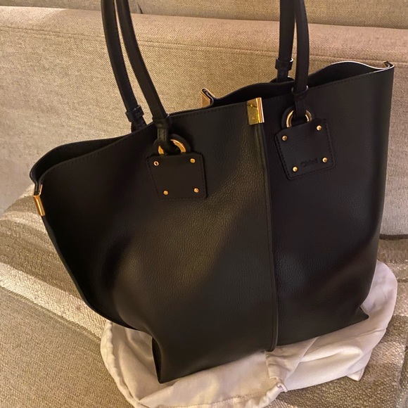 chloe vick leather tote